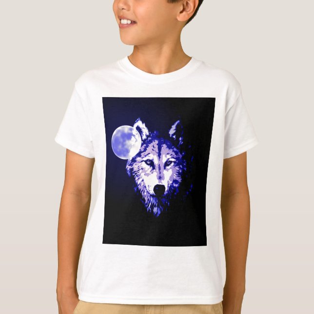 T-shirt Wolf & Moon (Devant)