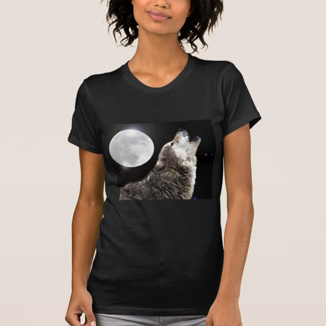 T-shirt Wolf & Moon (Devant)