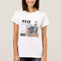 T-shirt Wolf Motorcycles