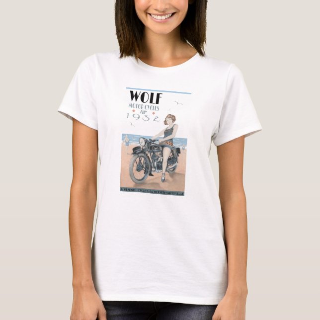 T-shirt Wolf Motorcycles (Devant)