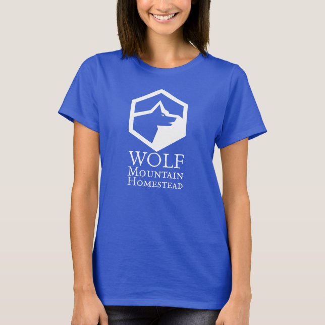 T-shirt Wolf Mountain Homestead (Devant)