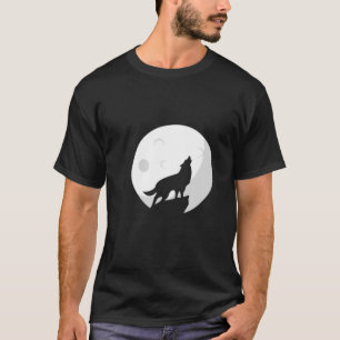 T-shirt Wolf Nature Forest Randonnée extérieure Camping Ch