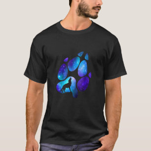 T-shirt Wolf Paw Galaxy