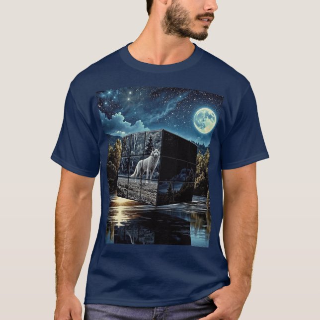 T-shirt Wolf pris (Devant)