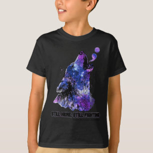 T-shirt Wolf Toujours Là Pour Lutter Contre Le Suicide