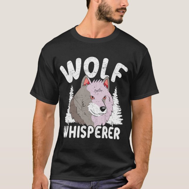 T-shirt Wolf Whisperer Werewolfpack Wolfgang (Devant)