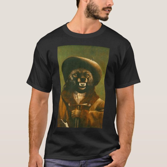 T-shirt Wolf Wild West (Devant)