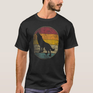T-shirt Wolf Wolves Love Sun Retro Vintage les années 70 8