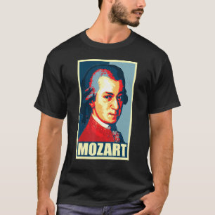 T-shirt Wolfgang Amadeus Mozart Pop Art
