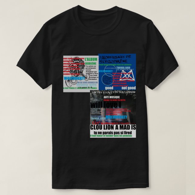 T-SHIRT WOLVDONKEY (Design devant)