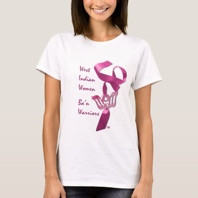 T-shirt Woman Ba'n Warriors des Antilles (Devant)
