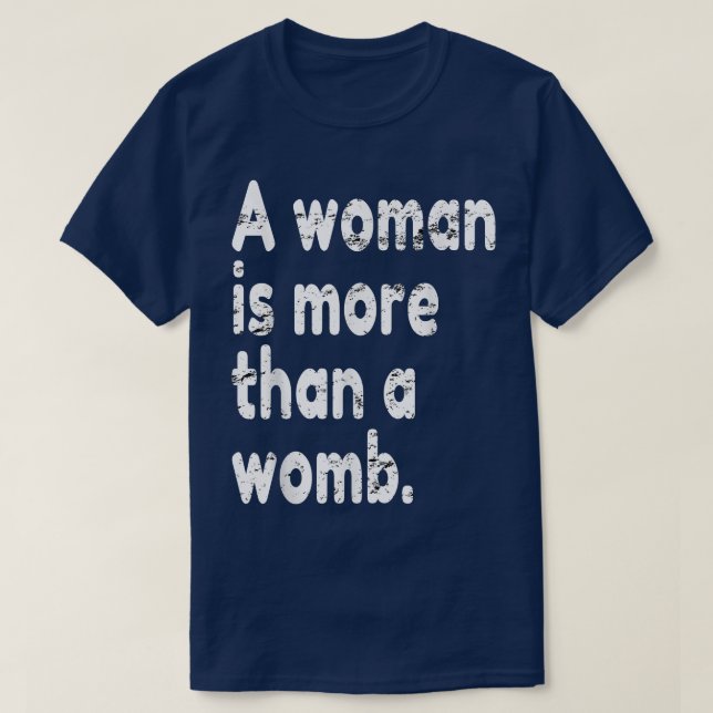 T-shirt Woman Is More Than A (Design devant)