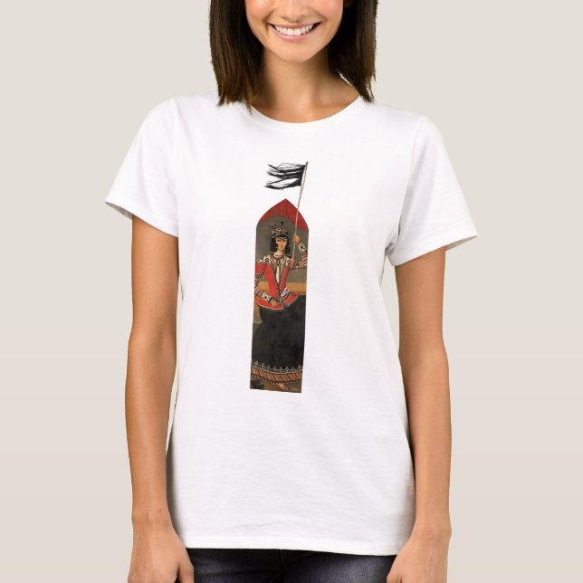 T-shirt Woman Life Freedom, Stand with Iranian Women (Devant)