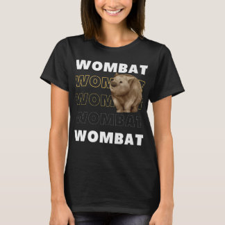 T-shirt Wombat Funny Animal Zoo Australie cadeaux