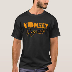 T-shirt Wombat Squad Rodent Animal Wilderness Wildlife