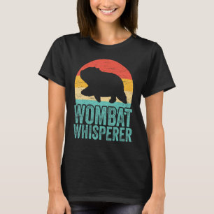 T-shirt Wombat Whisperer Marsupial Australie Animal Wombat