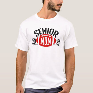 T-shirt Women Class Of 2023 Senior Football Graduation Mom
