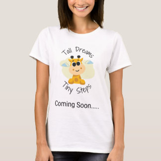 T-shirt Women’s “Coming Soon”  Shirt Cute Pregnancy reveal