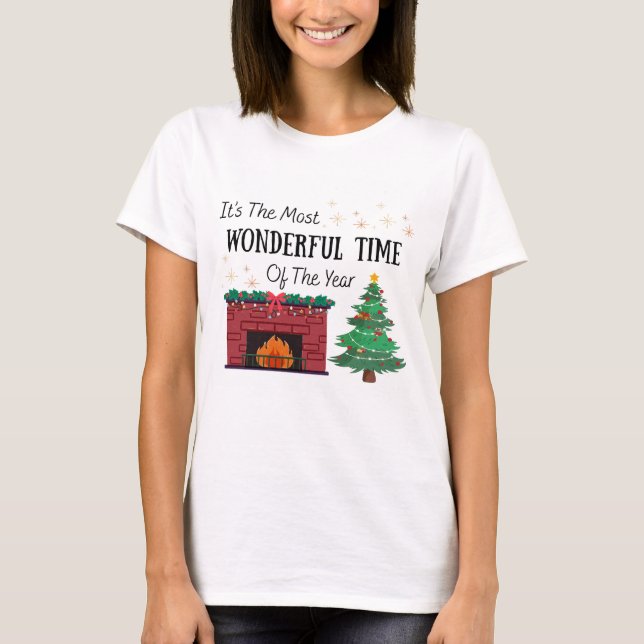 T-shirt Women’s The Most Wonderful Time of The Year Shirt  (Devant)