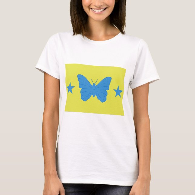 T-shirt Women T Shirt with Flag of Bady Bassitt (Devant)