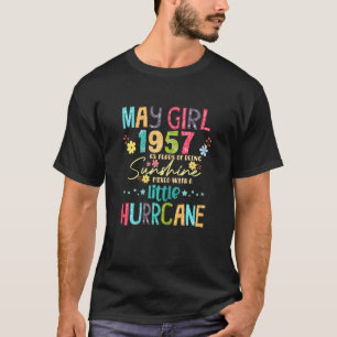 T-shirt Womens 65 Years Old Awesome Since 1957 May Girls 1