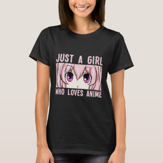 T-shirt Womens Anime manga comique de dessin cadeau dit On