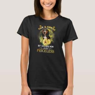 T-shirt Womens Basset Hound Je Ne Suis Peut-Être Pas Riche