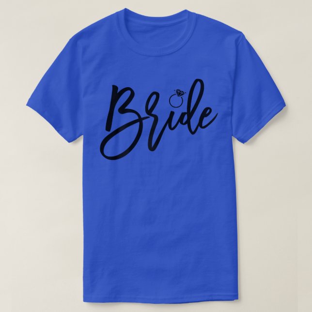 T-shirt Womens Bride With Ring Graphics  (Design devant)