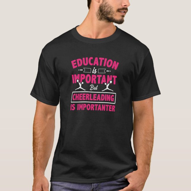 T-shirt Womens Education Is Important (Devant)