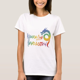 T-shirt Womens Flow Top Rainbow Dragon Kundalini