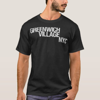 T-shirt Womens Greenwich Village NYC, New York City Gear,