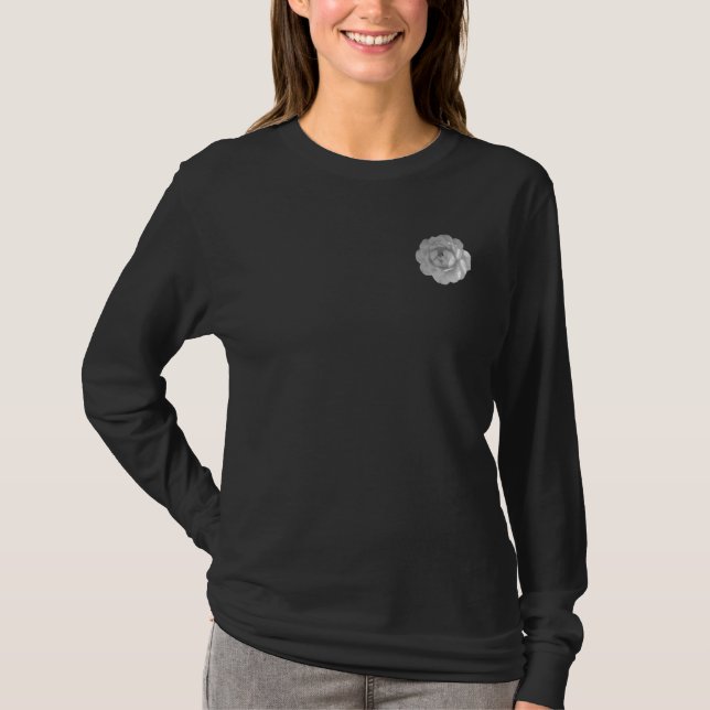 T-Shirt WOMEN'S LONG SLEEVE STYLE AND DESIGN (Front)