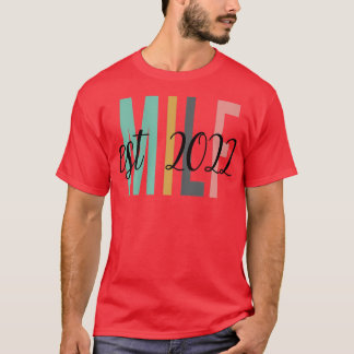 T-shirt Womens MILF Est
