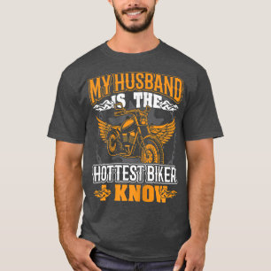 T-shirt Womens My Husband est la moto la plus chaude que j