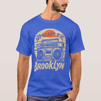 T-shirt Womens No Sleepil Brooklyn Retro Boombo Vintage Mu