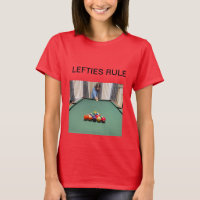 T-Shirt WOMENS POOL BILLIARDS FUNNY