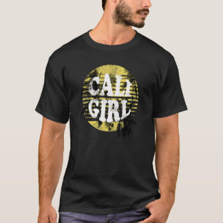 T-shirt Women's Retro Vintage California Cali Girl Summer