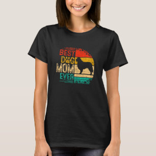 T-shirt Womens Retro Vintage Sunset Best Bernese Mountain