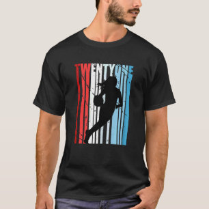 T-shirt Womens Retro Womens 21st Basketball Birthday Playe