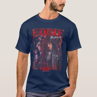 T-shirt Womens Strangerhings Eddie Boyfriend Officially Li