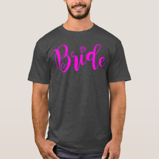 T-shirt Womens Team Braut Bride to Be Decoration Hen Nigh