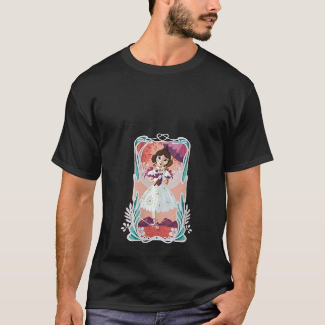T-shirt Womens The Haunted Mansion Cute Sally Slater Tight (Devant)