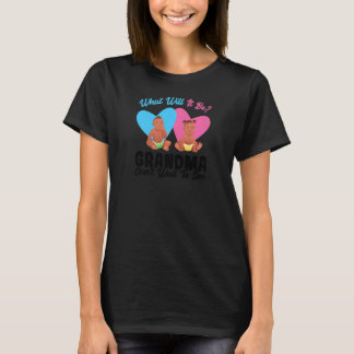 T-shirt Womens what will it be grandma Grandmother Grandma