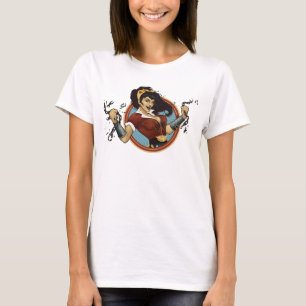 T-shirt Wonder Woman Bombshell Name Graphic