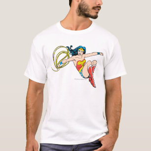 T-shirt Wonder Woman Jumping