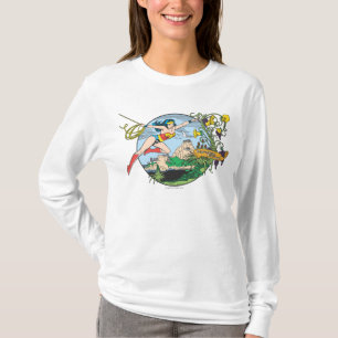 T-shirt Wonder Woman Paradise Island