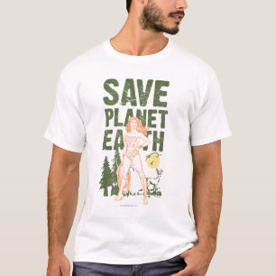 T-shirt Wonder Woman Sauver la planète Terre