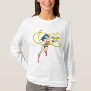 T-shirt Wonder Woman tient Lasso 1
