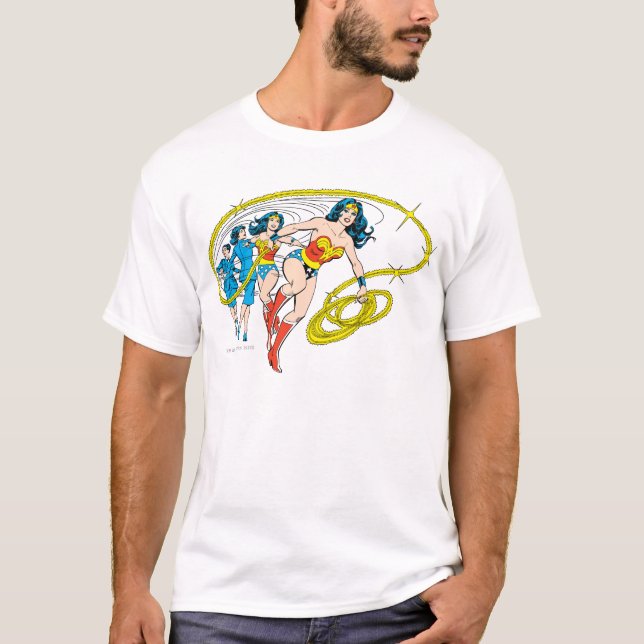 T-shirt Wonder Woman Transform (Devant)