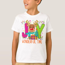 "Wonderful Time Reindeer Tee"